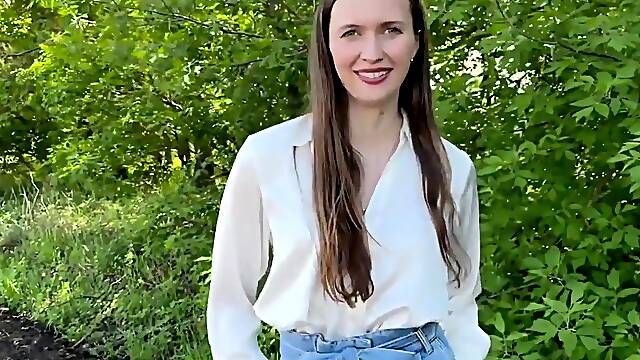 Creampie In The Woods