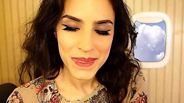 Irma La Dulce ASMR - Woman on a Plane Seduces You