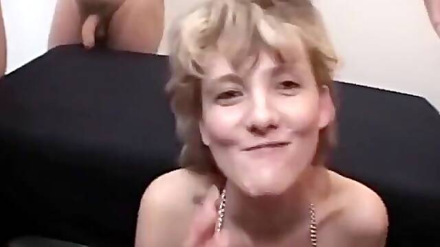 Cute German Teens 18+ First Bukkake Party