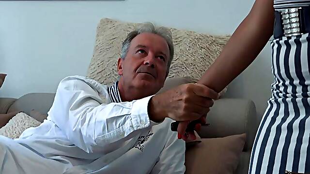 Tanned Hungarian Teen Olivia Nice Devours Old Cock