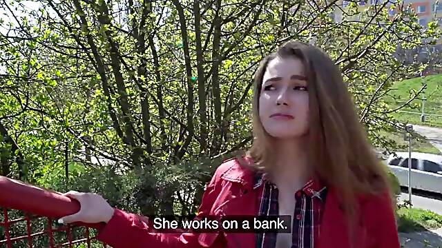 Teen Student Olivia Sparkle Ditches Modeling for Erik Everhards Big Cock Blowjob and Instant Cash in