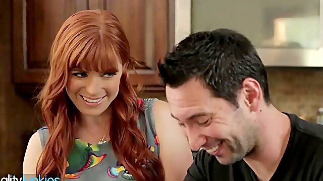 Realityjunkies - spectacular wifey enjoys a nasty 3 way screw with her hubby and a junior stud