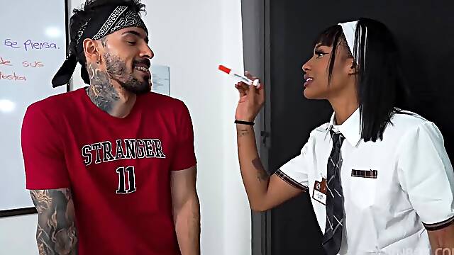 Brittany Taylor - Classroom Anal Destruction With The Teen Brittany Taylor Fisting Big Ass Gape