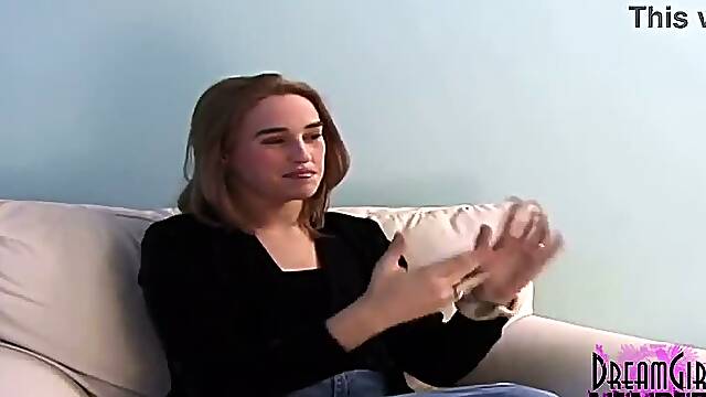 Nervous First Timer Has Some Amazing Nipples