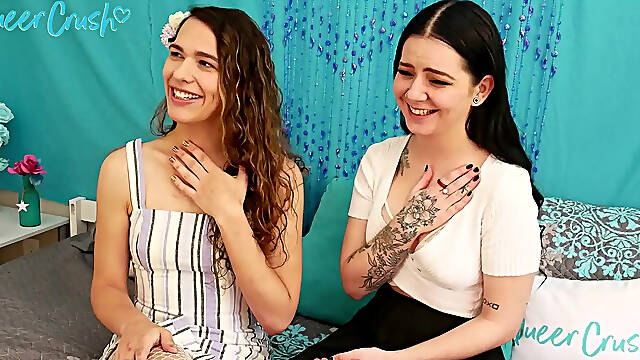 QueerCrush interview with Lily Thot and Sadie Sunstone