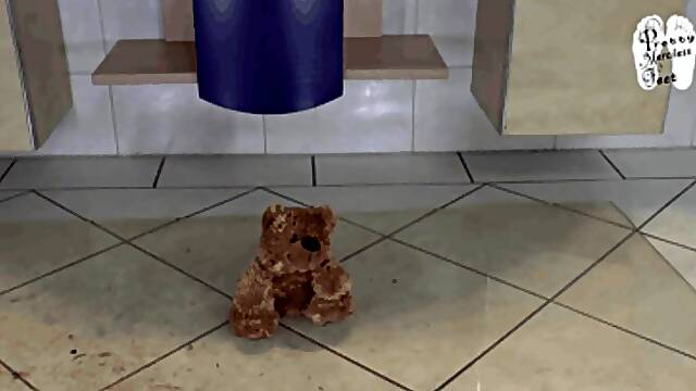 Teddy under High Heels 2