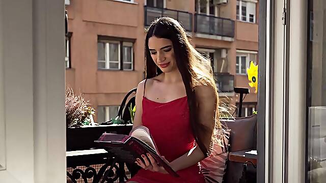 Deep And Rough BBC Riding With Brunette Candice Luciani