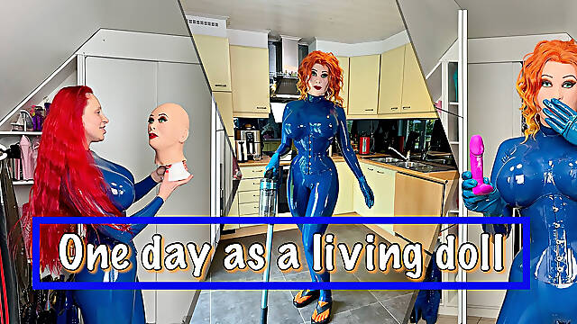 One Day as a Living Doll