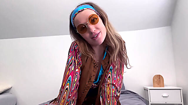 Sutton's Groovy '60s Jerk off Instruction 4K POV Temptation Awaits!