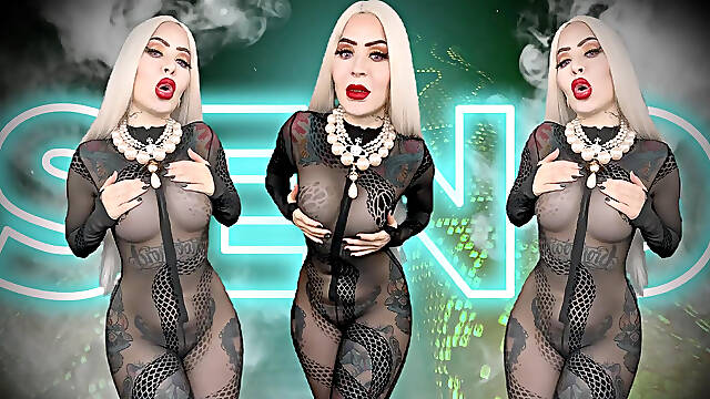 Halloween Snake Goddess Snap Game - Findom, Pay Game