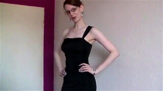 German Girl with glasses gets fucked