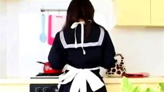 Asian Mom Spanked by Dominant Schoolgirl