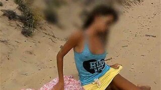 nude teen at beach