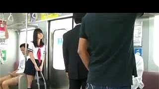 Asian Teen Grabbed And Fucked Hard In Train