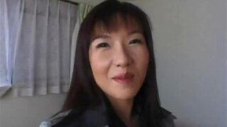 Asian Housewife Home Alone Plays With Her Pussy