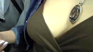 Big Titted Asian Railed Hard As She Rides The Subway