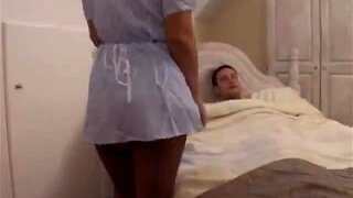 Nurse Giving His Pussy To A Patient To Fuck