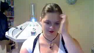 Natural Tit Chubby Teen Strips And Fingers On Webcam