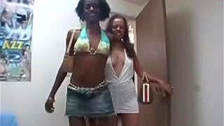 African Teens Looking Hot In Bed Sucking