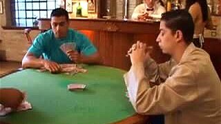 Poker Game Gets Heated When Man Takes His Serving Girl