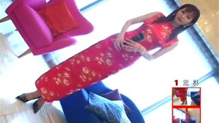 Japanese Girl in Chinese Dress