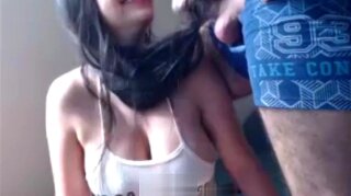 Sexy Colombian Hairjob and Hairplay