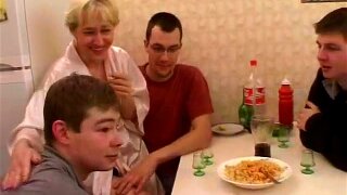 Best Homemade video with Gangbang, Young/Old scenes