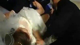 Real asian bride getting hard core group making out part4.