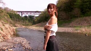 Crazy Japanese model in Hottest Masturbation, Outdoor JAV clip