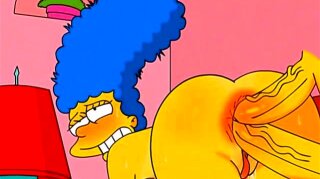 Marge Simpson anal sexwife
