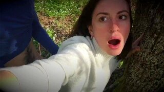 Stranger Fucks Me Hard in the Forest and I Film it