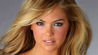 Get up close to Kate Upton's impressive assets! This busty celeb is ready to bring some heat with her big curves. Don't miss out on this close encounter.