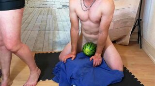Watch Dominant wife allows beta husband to fuck a watermelon on .com, the best hardcore porn site.  is home to the widest selection of free Big Ass sex videos full of the hottest pornstars. If you're craving adult toys XXX movies you'll find them here.