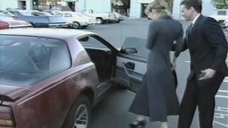 Vanessa Chase tempts a German spy and lets him fuck her bum