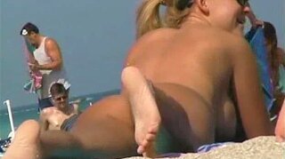 See hot pussy at the nude beach